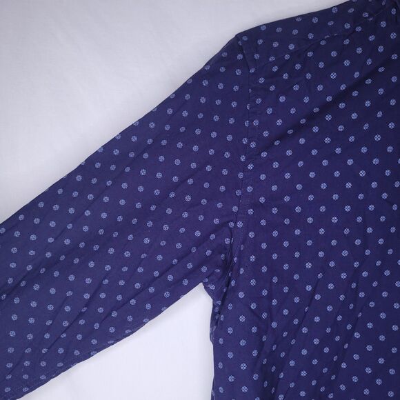 Ted Baker Shirt Mens 2 Small Blue Graphic Print - Picture 3 of 11